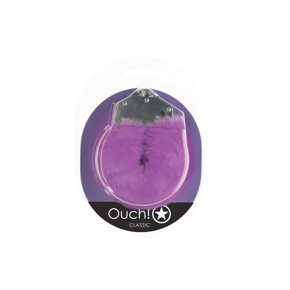 OUCH! Classic Fluffy Cuffs -  -  Fluffy Restraints Shots Toys Discreet Intimate Essentials.