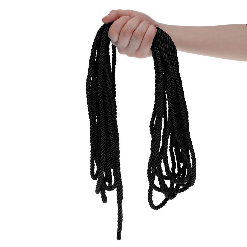 OUCH! Bondage Rope - 10 M -  -  Nylon Bondage Rope - 10 metre Length held in hand for intimate essentials.