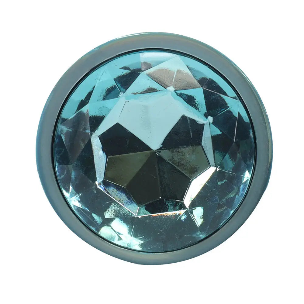 OUCH! Paris Collection - Metal Anal Plug Set -  - Metallic  Butt Plugs with Gem Bases - Set of 3 Sizes Shots Toys Discreet Intimate Essentials.