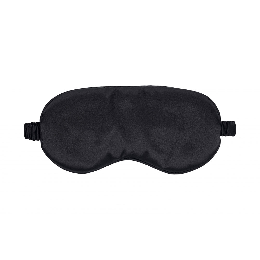 OUCH! Satin Mask -  -  Eye Mask in luxurious black fabric, designed for intimate exploration and sensory heightening.