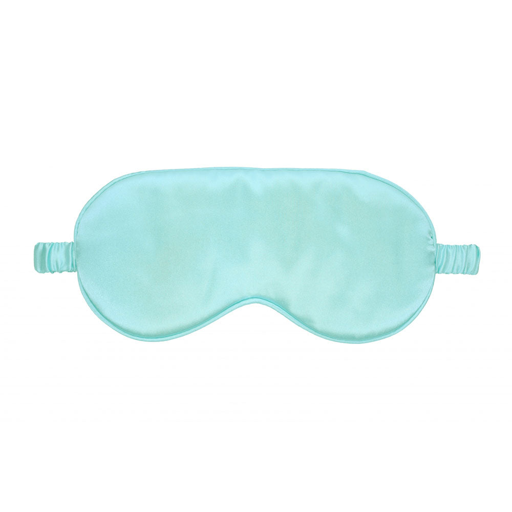 OUCH! Satin Mask - Powder  - Powder  Eye Mask in light blue satin fabric for intimate essentials.