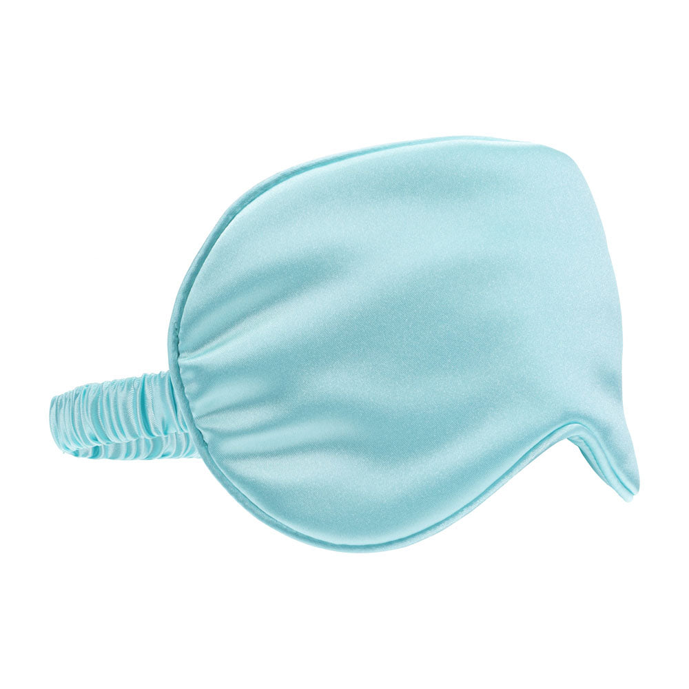 OUCH! Satin Mask - Powder  - Powder  Eye Mask in soft blue fabric for intimate essentials and playful exploration.