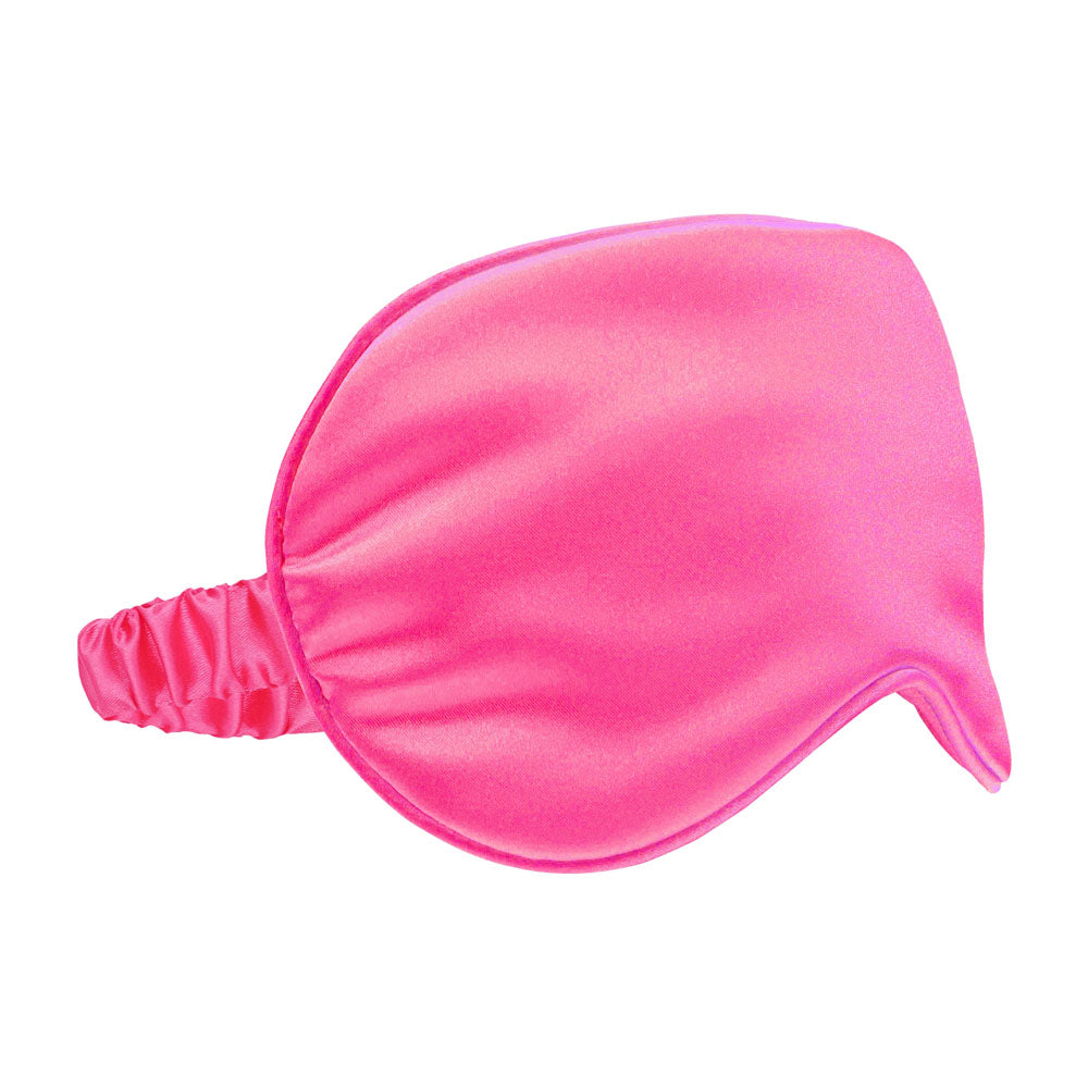 OUCH! Satin Mask -  -  Eye Mask made of smooth pink satin with elastic band for intimate exploration.