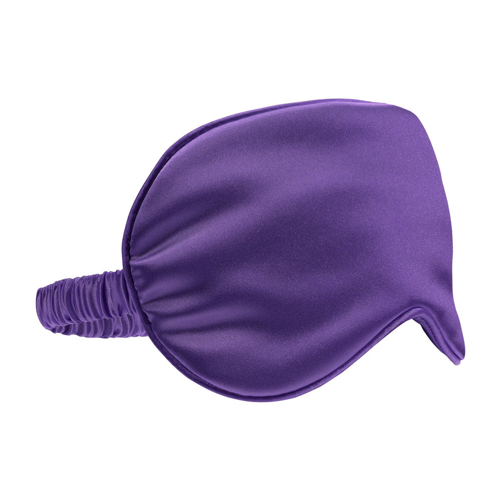OUCH! Satin Mask -  -  Eye Mask in luxurious purple satin with elastic band for teasing and intimate exploration.