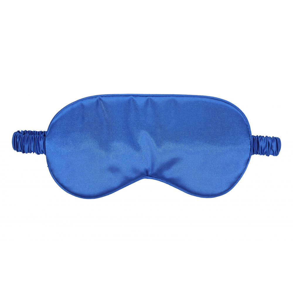 OUCH! Satin Mask - Royal  - Royal  Eye Mask for intimate exploration and sensory enhancement.