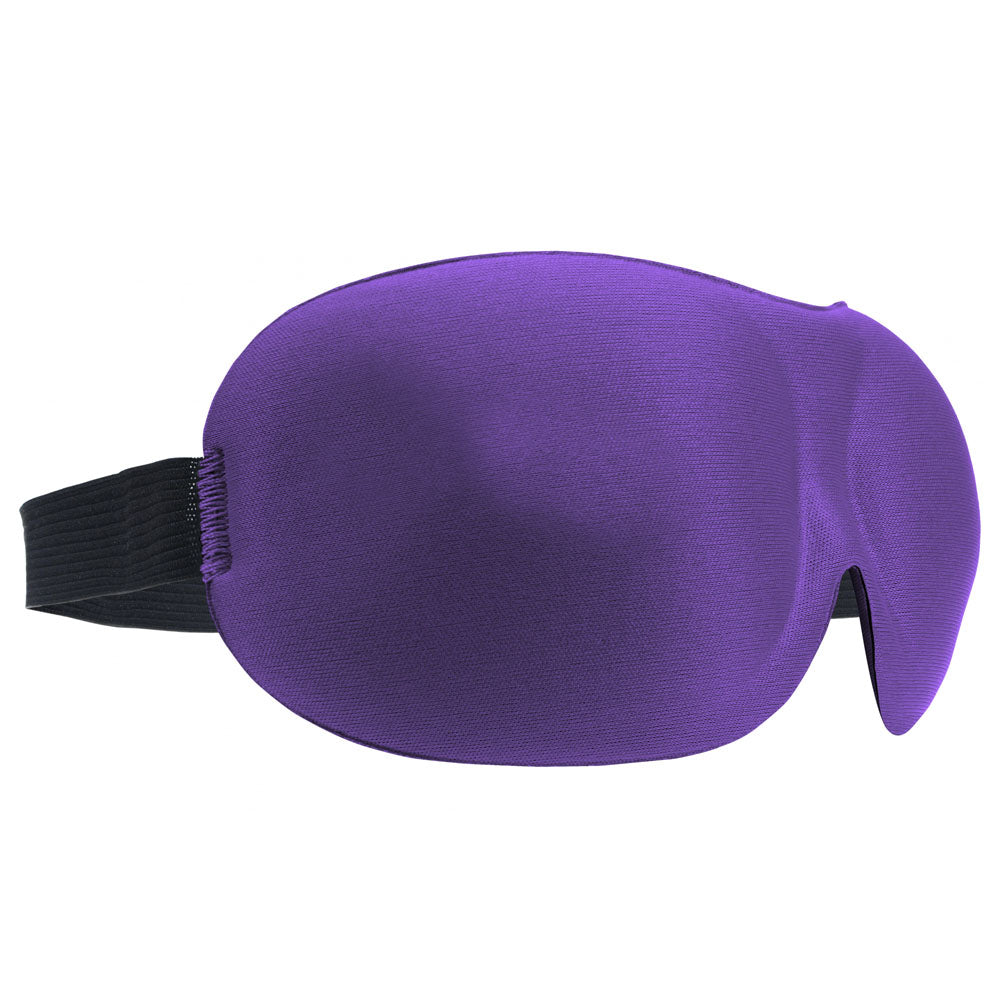 OUCH! 3D Mask -  -  Eye Mask in purple, perfect for sensory play and pressure-free wear.
