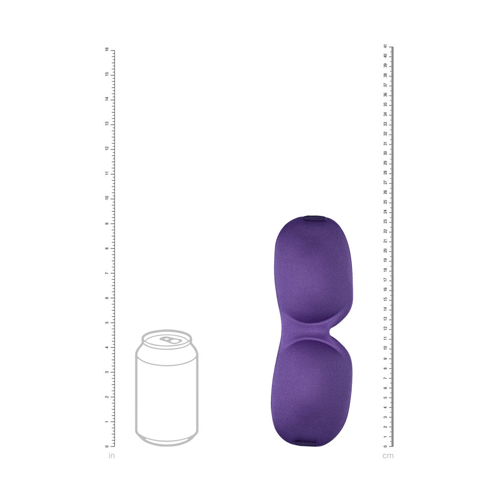 OUCH! 3D Mask -  -  Eye Mask in purple color, designed for pressure-free wear and enhanced sensory play.