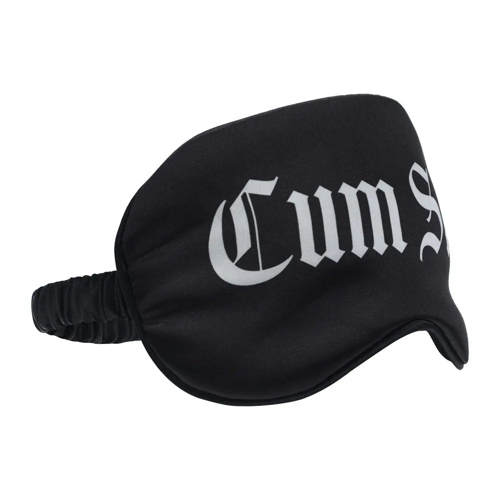 OUCH! Satin Mask - Cum Slut -  Printed Eye Mask Shots Toys Discreet Intimate Essentials.