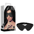OUCH! Diamond Studded Eye-Mask - Eye Mask in black faux leather for intimate moments and kink collection.
