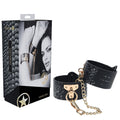 OUCH! Florence Collection - Handcuffs - Restraints in stylish packaging featuring high quality bonded leather and iridescent hardware.