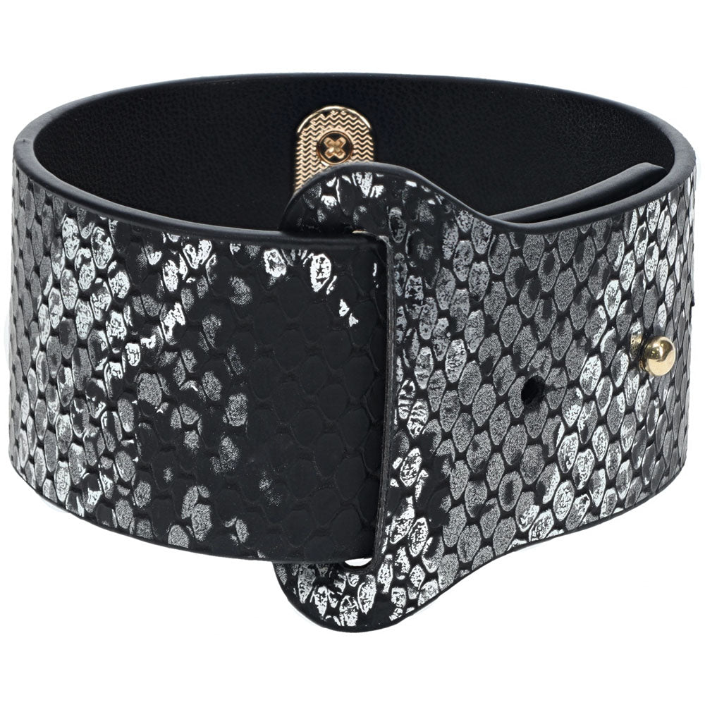 OUCH! Florence Collection - Handcuffs -  Restraints made from high-quality bonded leather with iridescent finish.