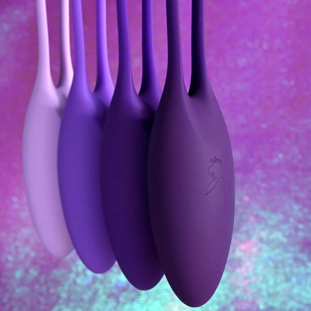 Playboy Pleasure PUT IN WORK -  Kegel Ball Set - Set of 4