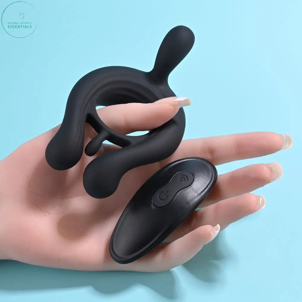 Affordable quality Playboy Pleasure TRIPLE PLAY -  USB Rechargeable Cock Ring with Wireless Remote  from Playboy Pleasure by Discreet Intimate Essentials with Discreet Delivery 