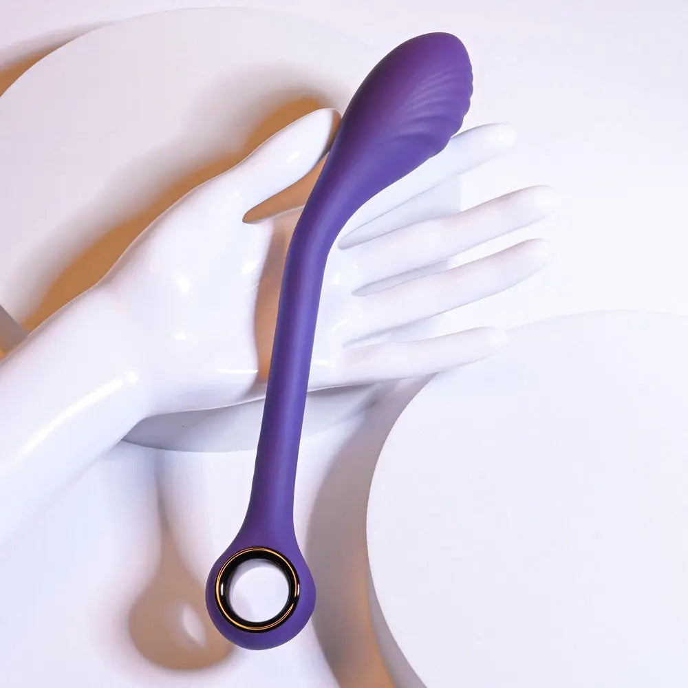 Playboy Pleasure SPOT ON -  22.6 cm USB Rechargeable Poseable G-Spot Vibrator Playboy Pleasure Discreet Intimate Essentials.