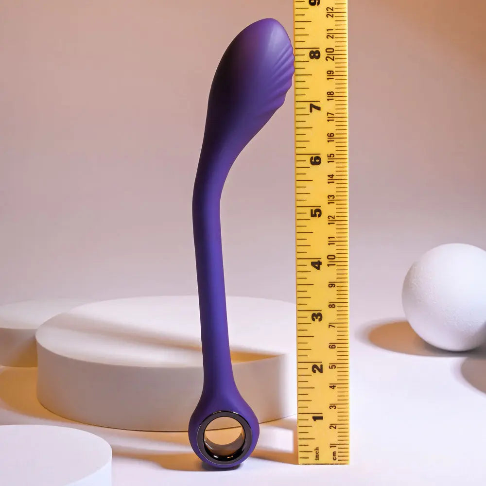 Playboy Pleasure SPOT ON -  22.6 cm USB Rechargeable Poseable G-Spot Vibrator Playboy Pleasure Discreet Intimate Essentials.
