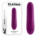 Playboy Pleasure PLAYBOY BULLET -  9 cm USB Rechargeable Bullet in purple packaging with vibrator.