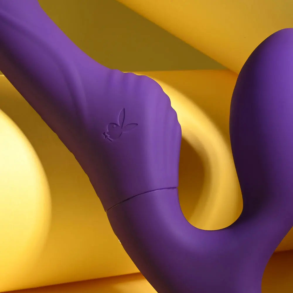 Playboy Pleasure HUG IT OUT -  29 cm USB Rechargeable Strapless Strap-On Playboy Pleasure Discreet Intimate Essentials.