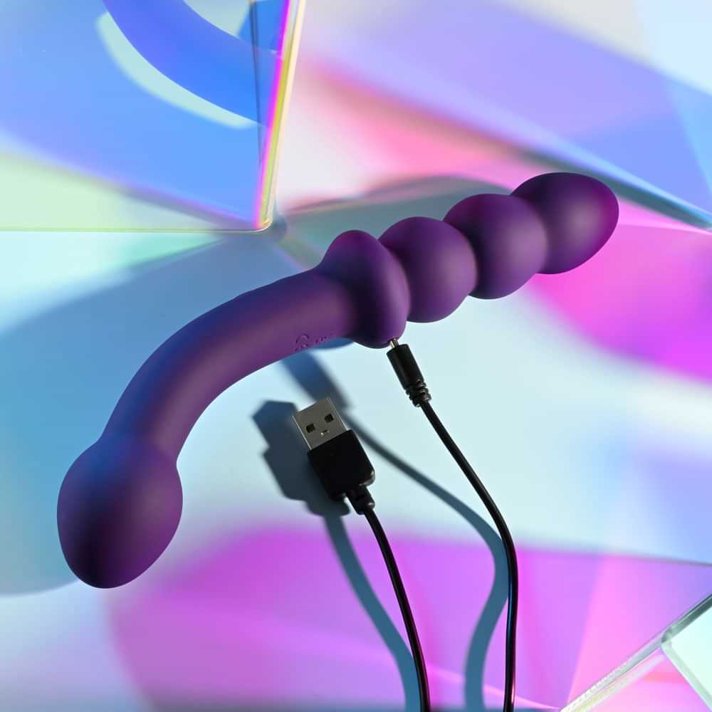 Playboy Pleasure THE SEEKER -  20.3 cm USB Rechargeable Double Ended Vibrator