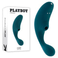 Playboy Pleasure CHARMER - USB Rechargeable Vibrator with Clitoral Suction and packaging, perfect for intimate essentials for her.