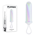 Playboy Pleasure ORGASMIC FANTASY - USB Rechargeable 13.5 cm Bullet with iridescent glow and silicone finger loop.