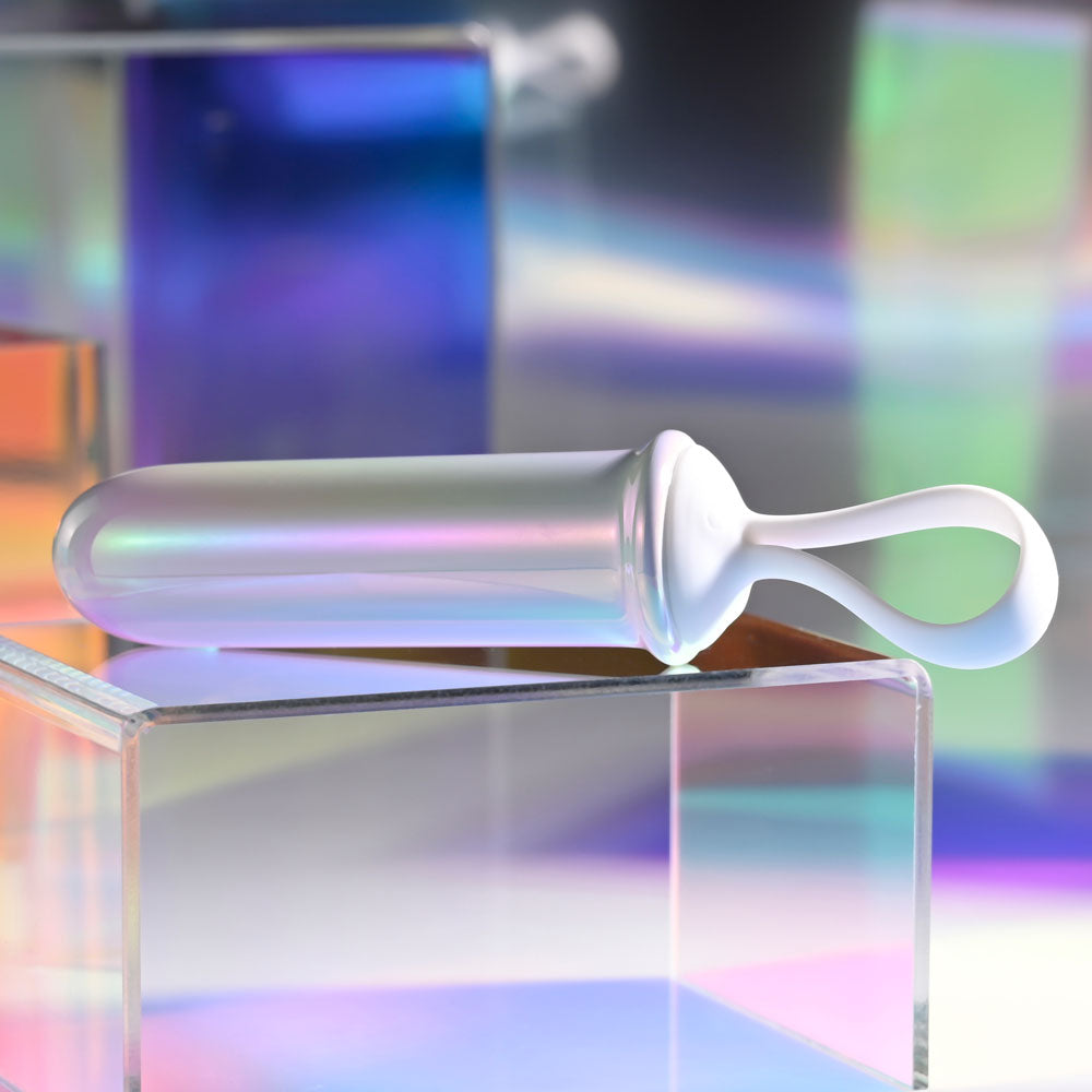 Playboy Pleasure ORGASMIC FANTASY - USB Rechargeable 13.5 cm Bullet on a reflective surface.