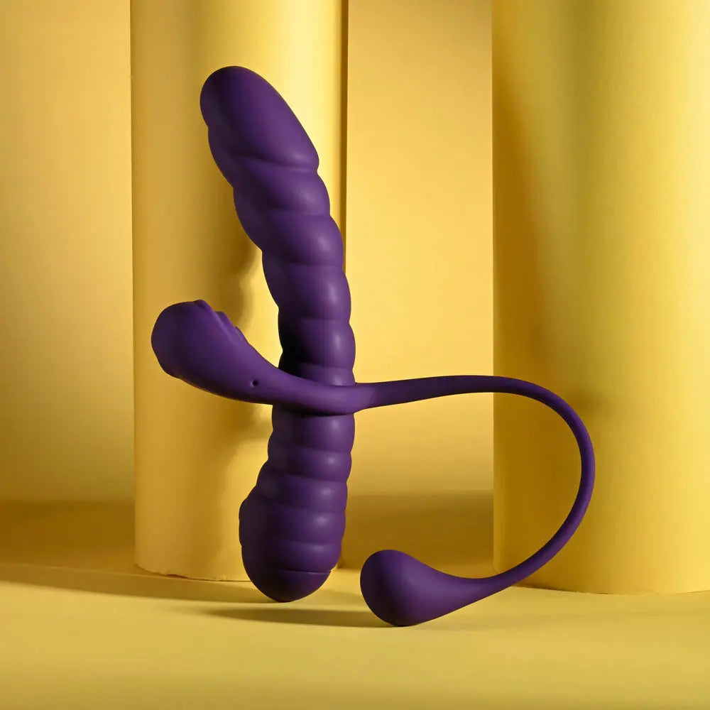 Affordable quality Playboy Pleasure TWISTED PLAYGROUND -  USB Rechargeable Vibrator and Cock Ring Kit  from Playboy Pleasure by Discreet Intimate Essentials with Discreet Delivery 
