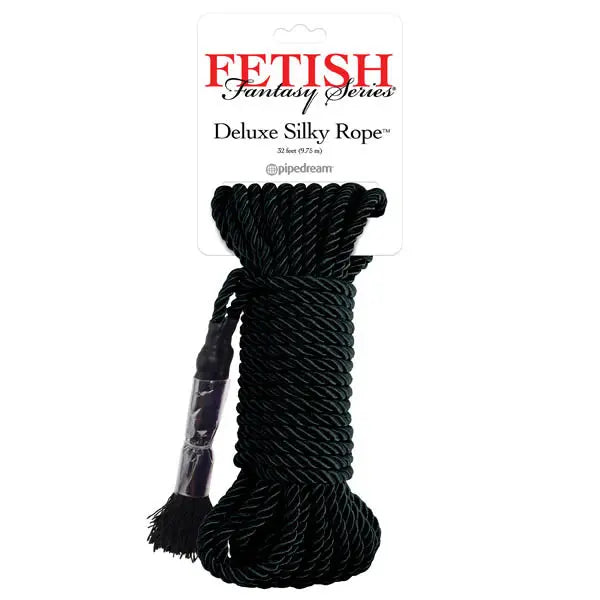 Fetish Fantasy Series Deluxe Silky Rope -  Bondage Rope - 9.75 m Length Pipedream Discreet Intimate Essentials.