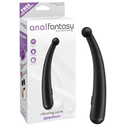 Anal Fantasy Collection Vibrating Curve -  17.1 cm (6.75'') Anal Vibrator Pipedream Discreet Intimate Essentials.