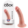 King Cock 6'' Cock realistic dildo with suction cup packaging image on display.