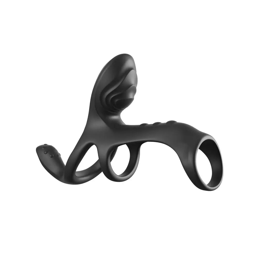 Fantasy C-Ringz Ultimate Couples Cage Max -  USB Rechargeable Vibrating Cock Ring Cage Pipedream Discreet Intimate Essentials.