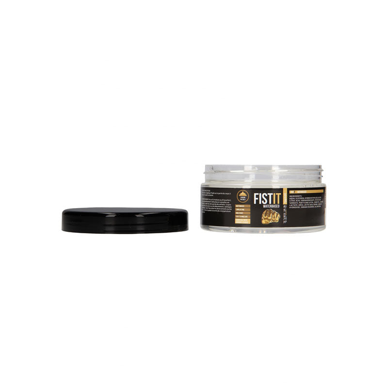 PHARMQUESTS Fist-It Water Based - 300ml - Water Based Lubricant - 300 ml Tub with black lid.