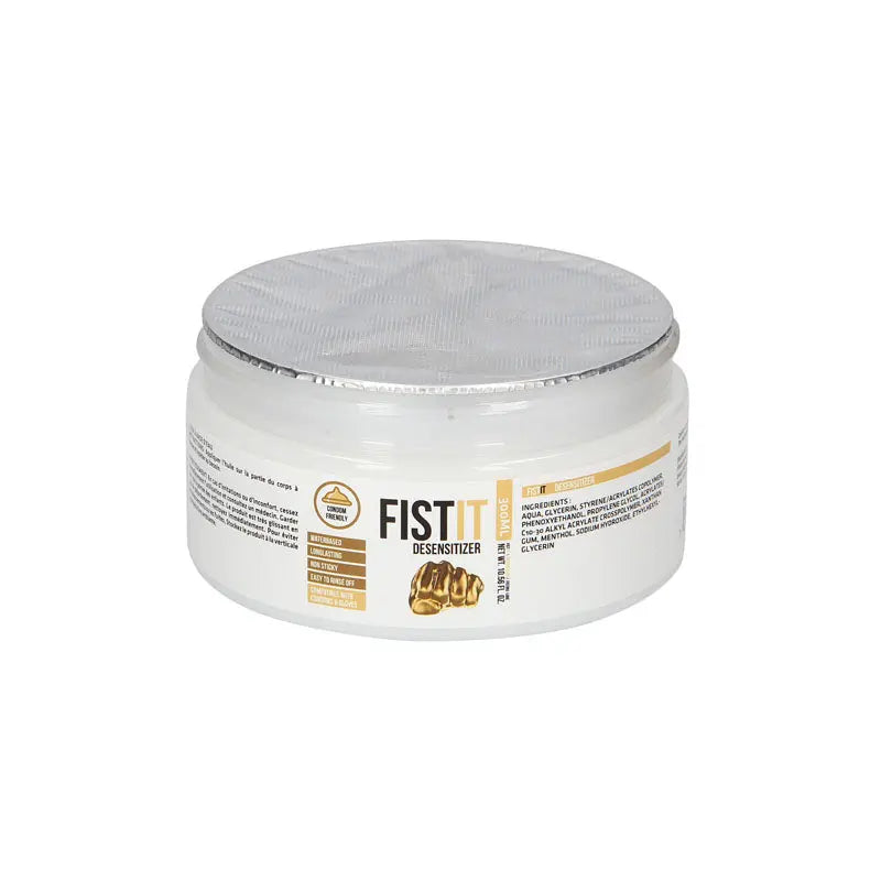 PHARMQUESTS Fist-It Numbing - 300 ml - Water Based Numbing Lubricant - 300 ml Tub Shots Toys