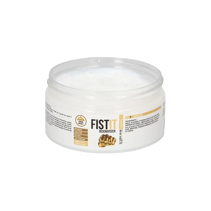 PHARMQUESTS Fist-It Numbing - 300 ml - Water Based Numbing Lubricant - 300 ml Tub Shots Toys