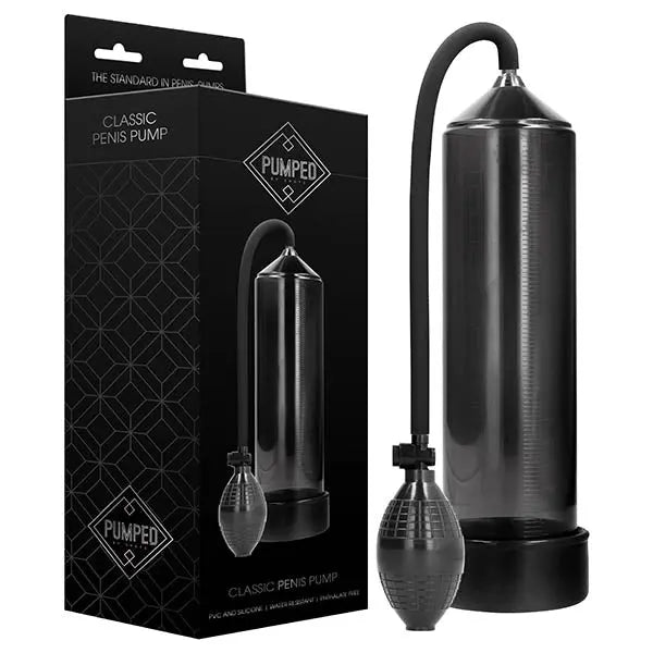 Affordable quality Pumped Classic Penis Pump -  Penis Pump  from Shots Toys by Discreet Intimate Essentials with Discreet Delivery 