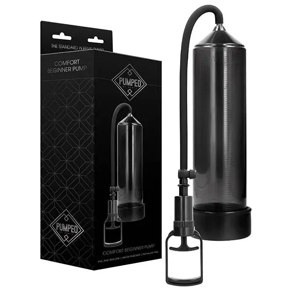 Affordable quality Pumped Comfort Beginner Pump -  Penis Pump  from Shots Toys by Discreet Intimate Essentials with Discreet Delivery 