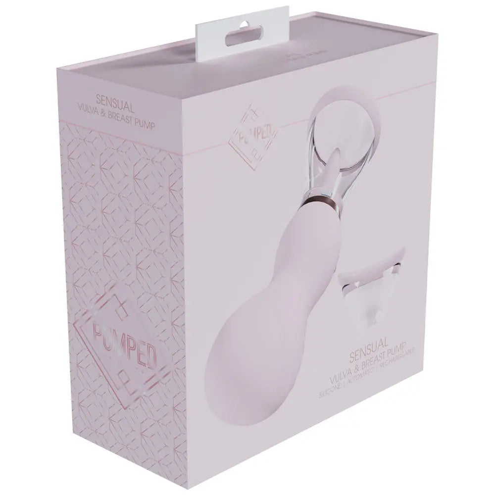 PUMPED Sensual Auto Vulva & Brest Pump -  -  USB Rechargeable Ladies Pump Shots Toys Discreet Intimate Essentials.
