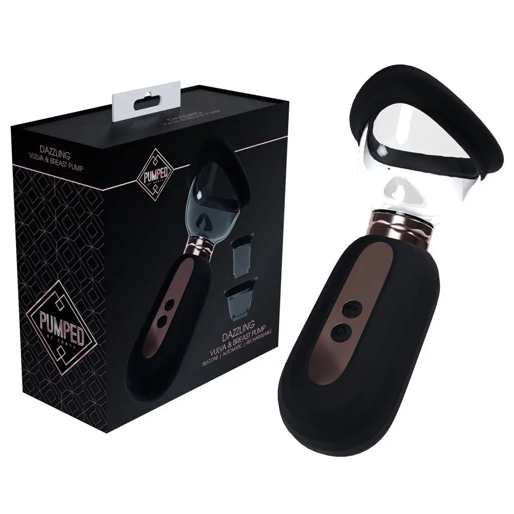 Affordable quality PUMPED Dazzling Auto Ladies Pump -  -  USB Rechargeable Ladies Pump  from Shots Toys by Discreet Intimate Essentials with Discreet Delivery 