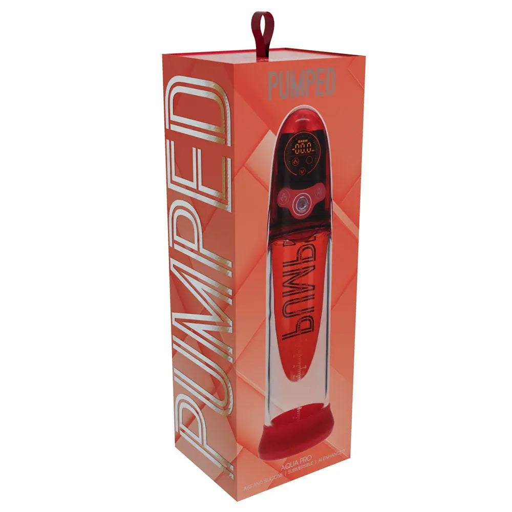 Affordable quality PUMPED Aqua-Pro Auto Pump -  - /Clear USB Rechargeable AI-Enabled Submersible Auto Penis Pump  from Shots Toys by Discreet Intimate Essentials with Discreet Delivery 