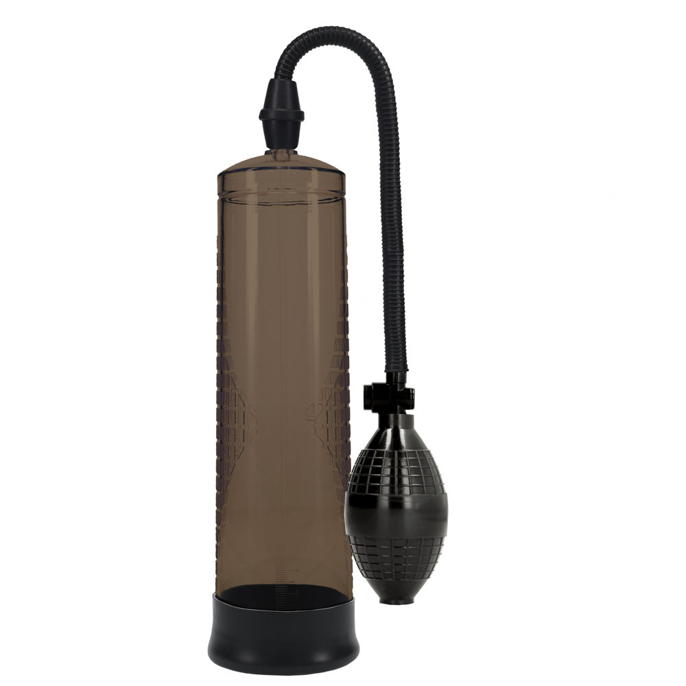 PUMPED Basic Pump 1 -  -  Penis Pump, a vacuum device for enhanced erections and temporary flaccid enlargement.