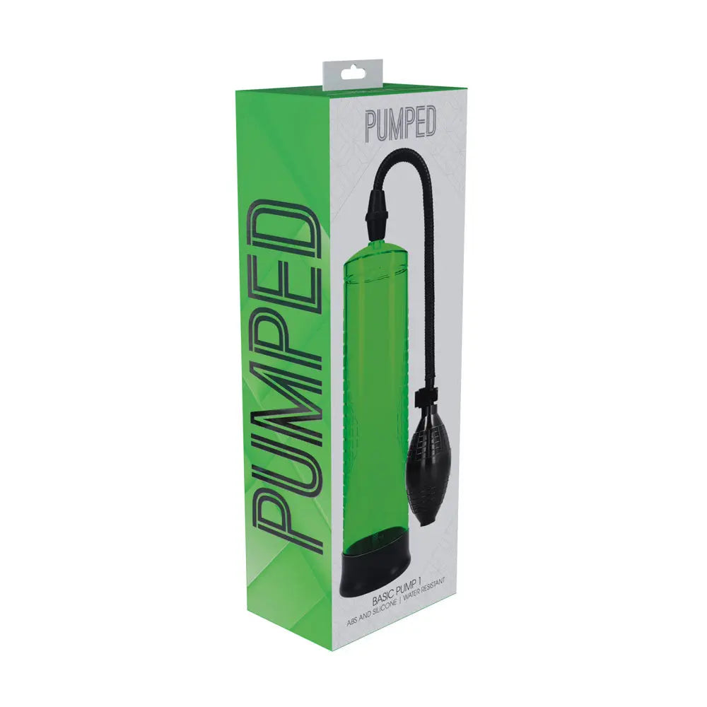 Affordable quality PUMPED Basic Pump 1 -  -  Penis Pump  from Shots Toys by Discreet Intimate Essentials with Discreet Delivery 