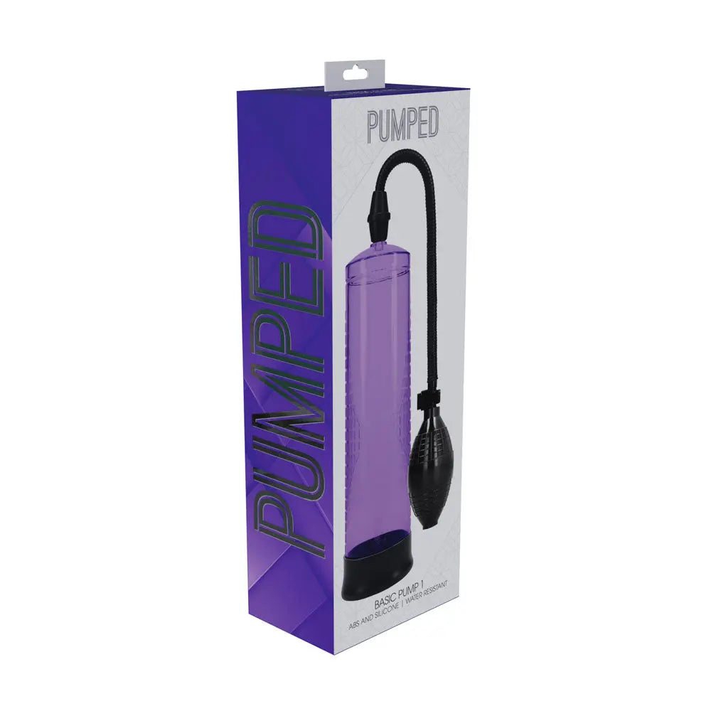 Affordable quality PUMPED Basic Pump 1 -  -  Penis Pump  from Shots Toys by Discreet Intimate Essentials with Discreet Delivery 