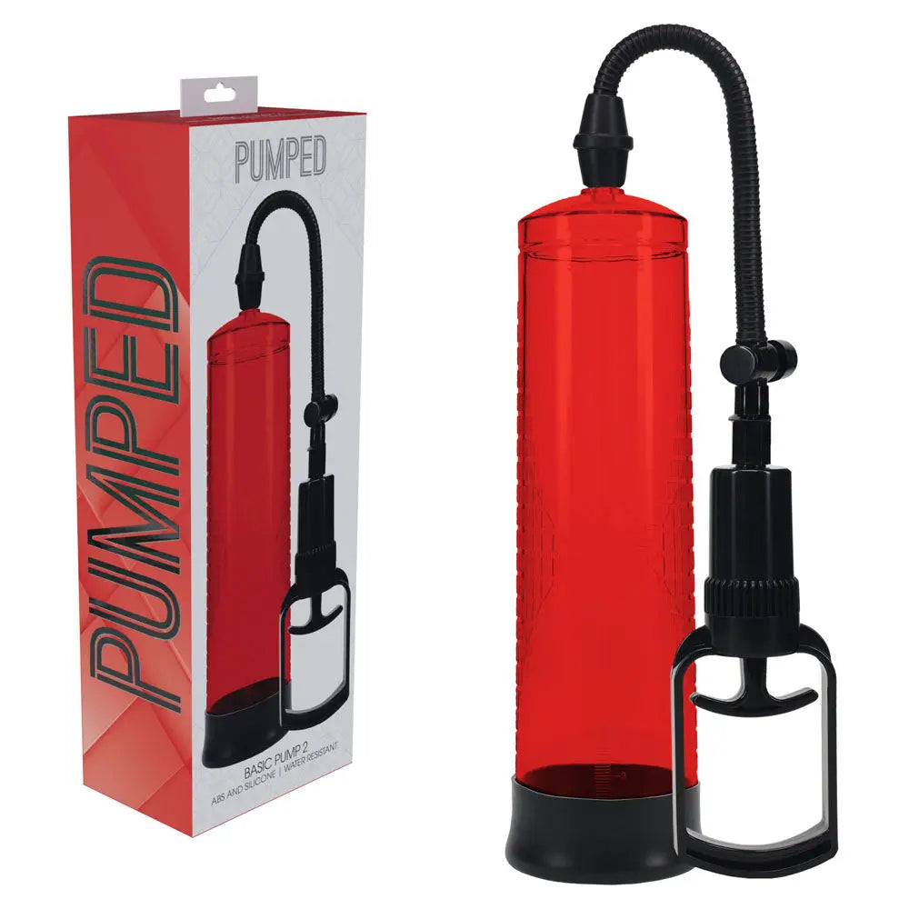Affordable quality PUMPED Basic Pump 2 -  -  Penis Pump  from Shots Toys by Discreet Intimate Essentials with Discreet Delivery 