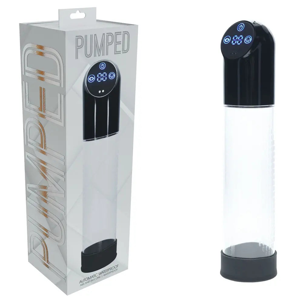 Affordable quality PUMPED Automatic Waterproof Pump -  - /Clear USB Rechargeable Automatic Penis Pump  from Shots Toys by Discreet Intimate Essentials with Discreet Delivery 