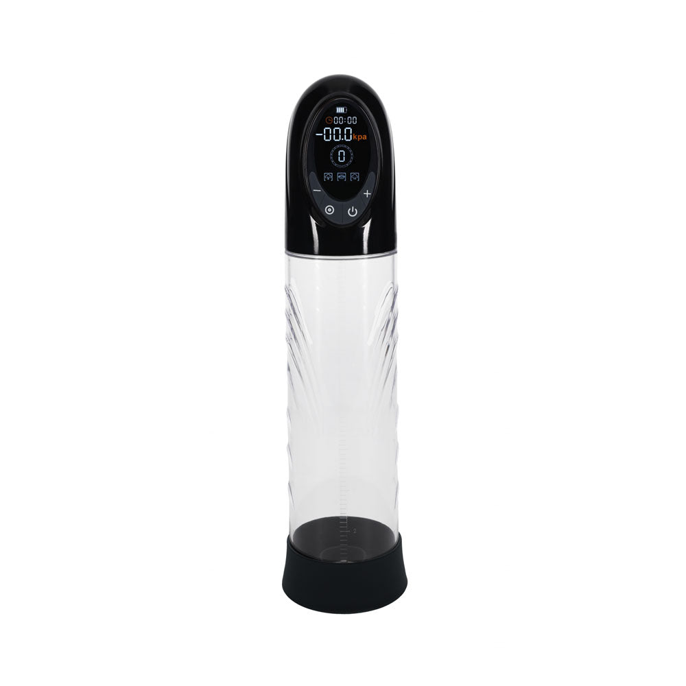 PUMPED CyberPulse Automatic Penis Pump -  - /Clear USB Rechargeable Auto Penis Pump with digital display and sleek design