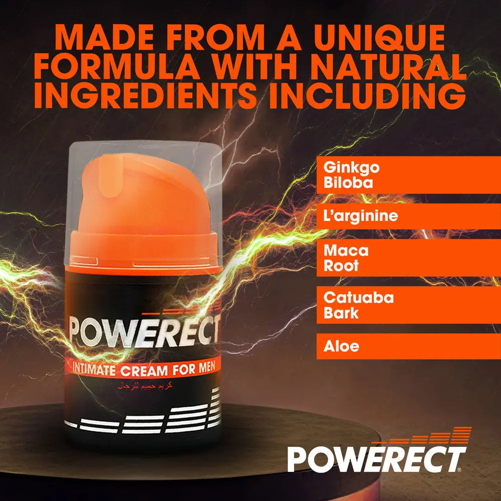 Affordable quality Powerect Intimate Cream - Enhancer Cream for Men - 48 ml Tube  from Creative Conceptions by Discreet Intimate Essentials with Discreet Delivery 