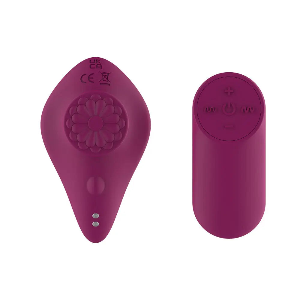 Passion Play Magnet Panty Vibe with Remote -  USB Rechargeable Panty Vibrator with Wireless Remote Control Passion Play Discreet Intimate Essentials.