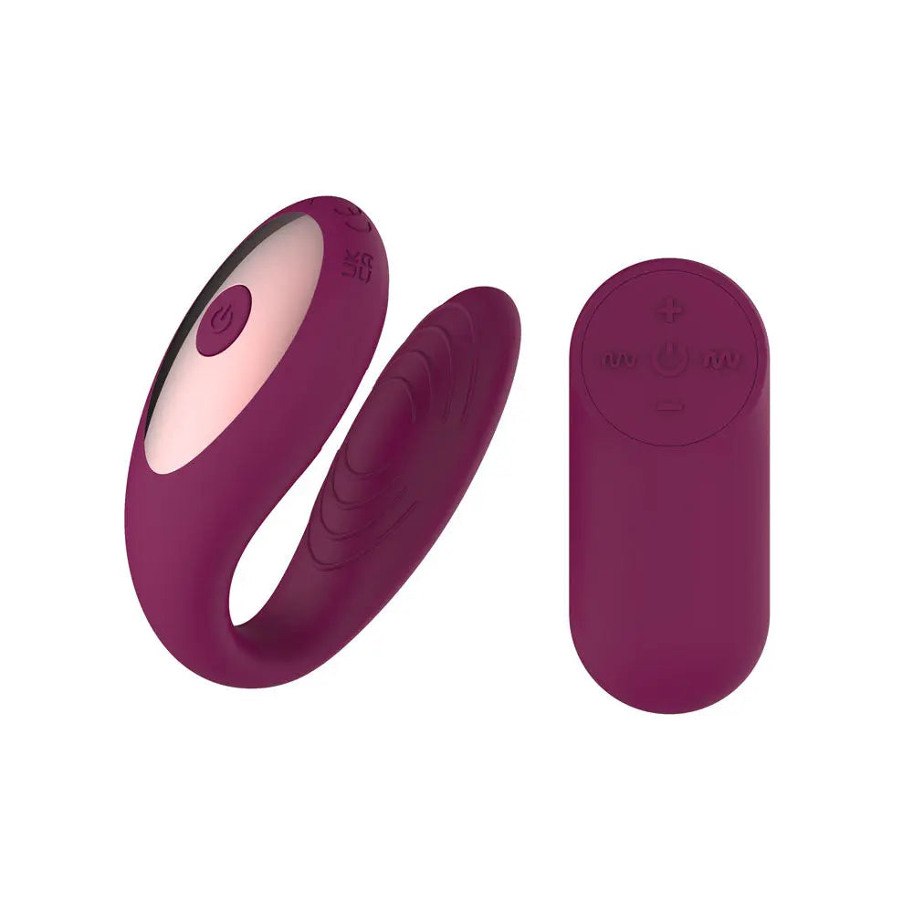 Passion Play Couple Vibe with Remote Controller -  USB Rechargeable Couples Vibrator with Wireless Remote Passion Play Discreet Intimate Essentials.