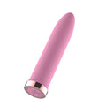 Passion Play Rechargeable Vibrating Bullet -  -  9.8 cm USB Rechargeable Bullet in pink silicone design.