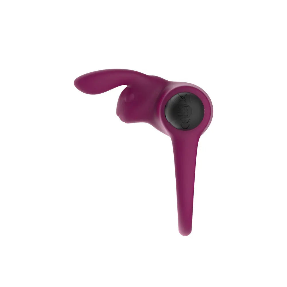 Passion Play Silicone Rabbit Vibrating Cockring -  USB Rechargeable Vibrating Penis and Balls Ring Passion Play Discreet Intimate Essentials.