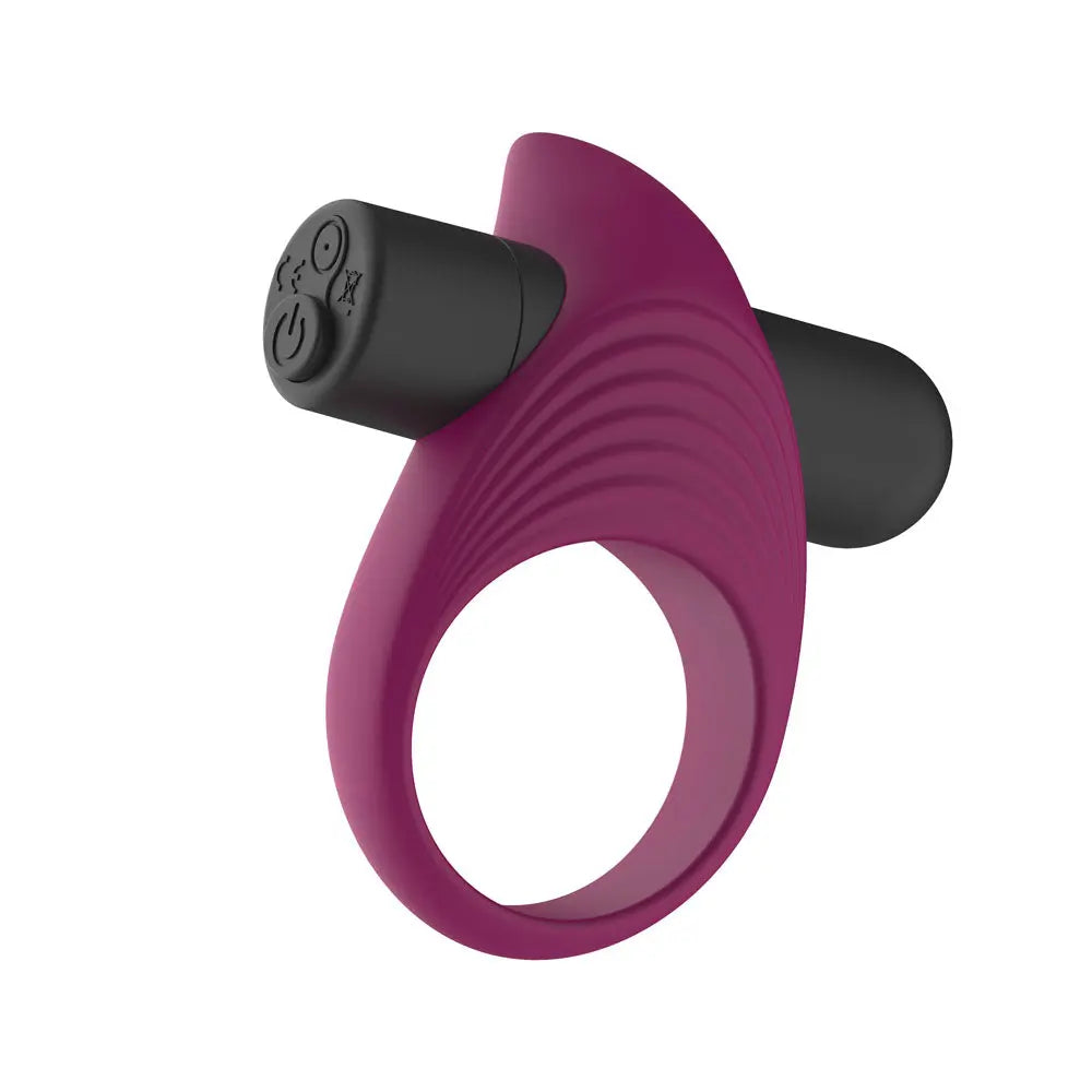 Passion Play Silicone Vibrating Cockring -  USB Rechargeable Vibrating Penis Ring Passion Play Discreet Intimate Essentials.